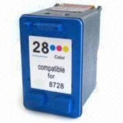 18ml Compatibile per Colori HP DeskJet 3320/3325/3420/3425 - C8728A 28